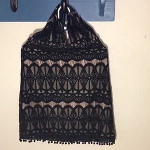 Halter Top Lace Dress